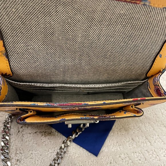 Rebecca Minkoff Leather Floral Crossbody/Shoulder Bag - Picture 6 of 11